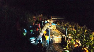 Shanti Nepal delivering metal sheeting in Dhading